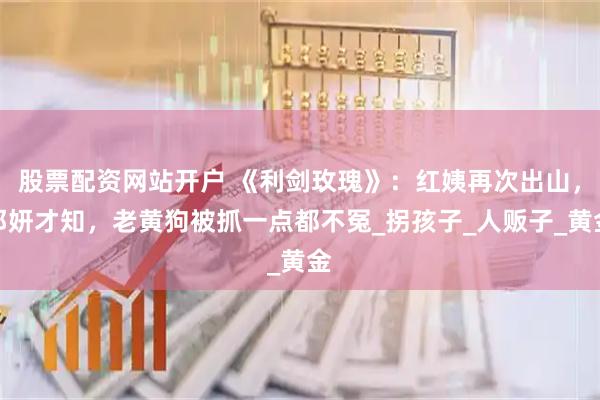 股票配资网站开户 《利剑玫瑰》：红姨再次出山，邓妍才知，老黄狗被抓一点都不冤_拐孩子_人贩子_黄金